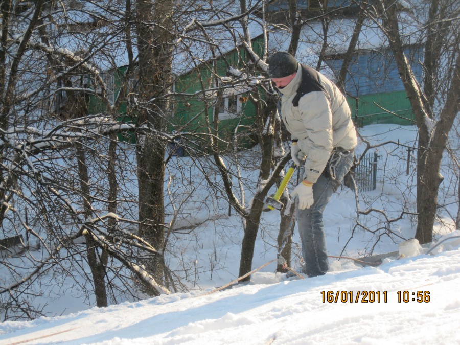 Чистка снега